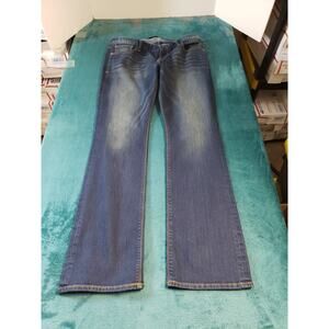 Express Jeans Size 10 Womens Blue Stretch Denim Pants Stella Low Rise Bootcut